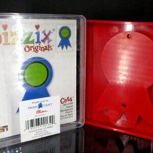 Sizzix Originals Award Large Red Die W/ Case, 4.5" Tall
